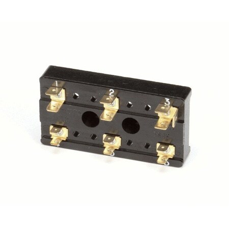Middleby Block, Term Non-Ins 6P 2 0A 250V 270110013